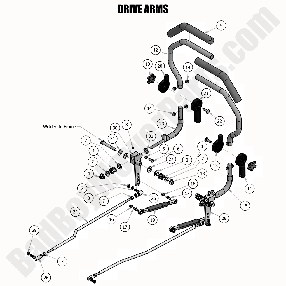 2020 Diesel - 1500cc - Drive Arms